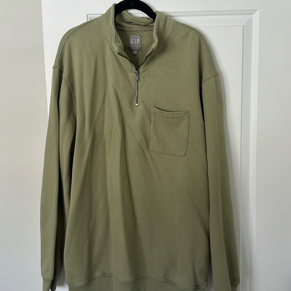 GAP SWEATS 1/4 zip